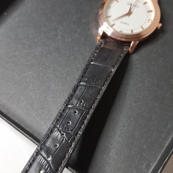 Black And Rose Gold Tone Mreurio Watch - Picture 3 of 11
